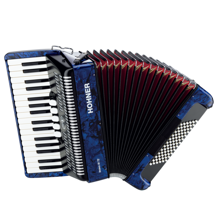 Аккордеон 3/4 HOHNER Bravo III 72 dark blue