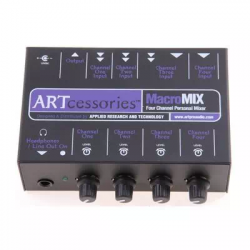 ART MACROMIX  компактный 4-х канальный персональный микшер