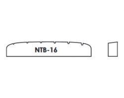 NTB-16 Верхний порожек для гитары, латунь, Hosco