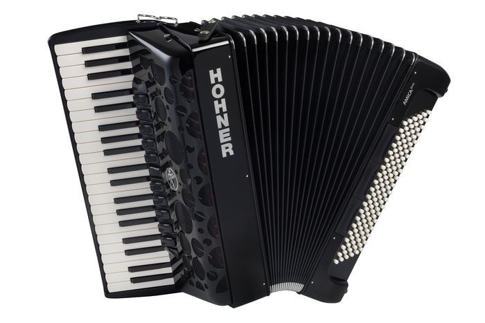 Аккордеон 4/4 HOHNER Amica Forte IV 120 black