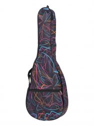 MZ-ChGC-1/2abst Чехол для классической гитары размером 1/2, ткань "Абстракция", MEZZO