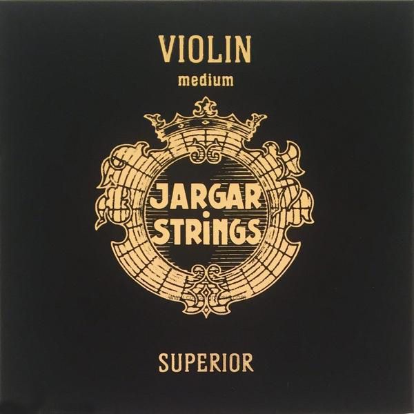 Violin-Superior-Set Комплект струн для скрипки размером 4/4, среднее натяжение, Jargar Strings