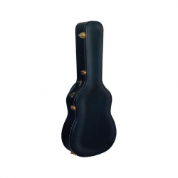 Rockcase RC10719 BCT/ 4 (SB)  фигурный кейс для акустической гитары, серия Deluxe, черный