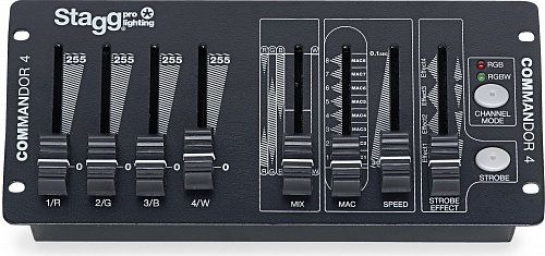 STAGG COMMANDOR 4-2-DMX 