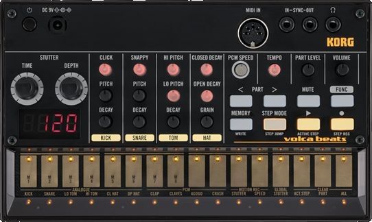 Драм-машина KORG volca beats