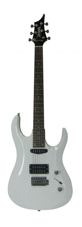 ZOMBIE EDG-45/WH - электрогитара корпус выпуклый, индийский орех, гриф...