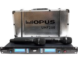 Радиосистема OPUS UHF KTV-200HH 2 микрофона 200 каналов