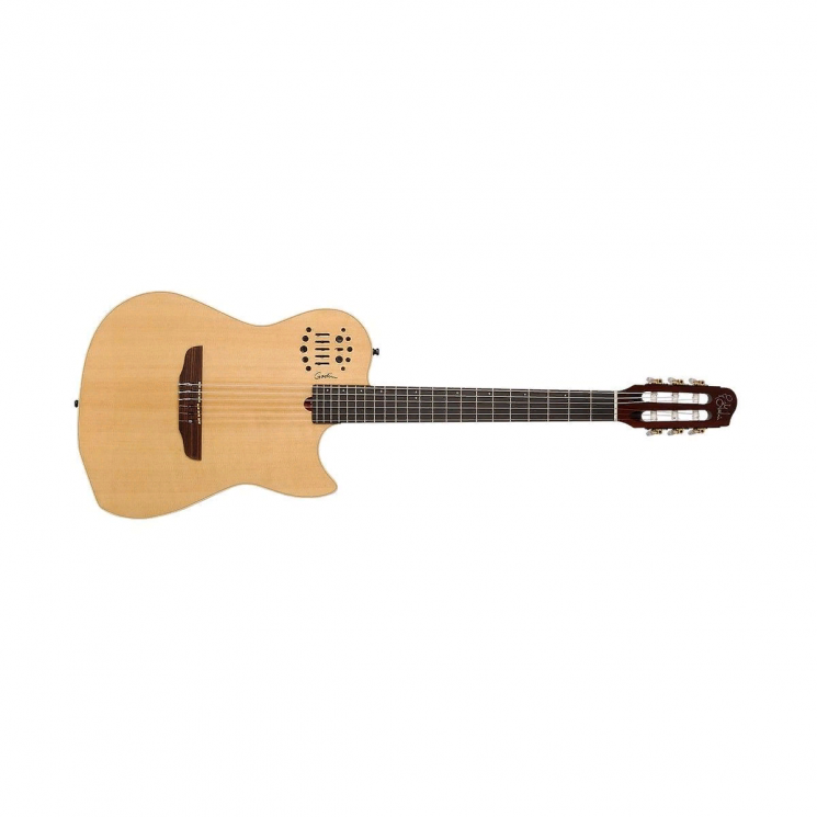 Godin MULTIAC ACS SLIM NYLON SA Natural SG  MIDI-гитара, цвет - натуральный, матовый