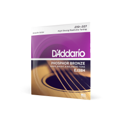 Струны для акустической гитары D'ADDARIO EJ38 H