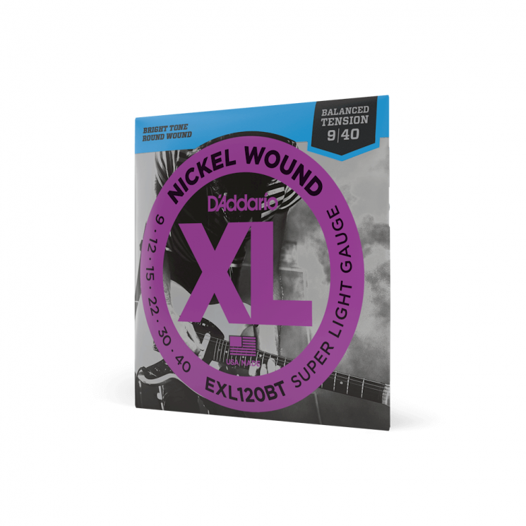 Струны для электрогитары D'ADDARIO EXL120 BT