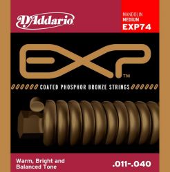 EXP74 Coated Medium, 11-40, D'Addario