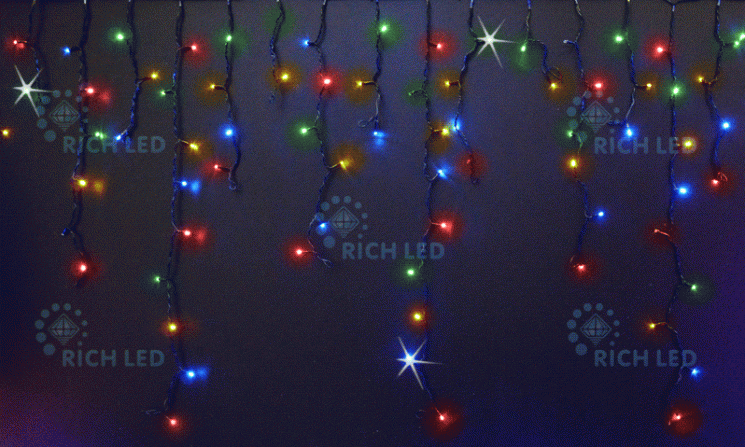 Бахрома светодиодная RICH LED RL-i3*0.9F -B/M