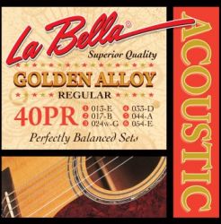 40PR Golden Alloy  Regular, 13-54, La Bella