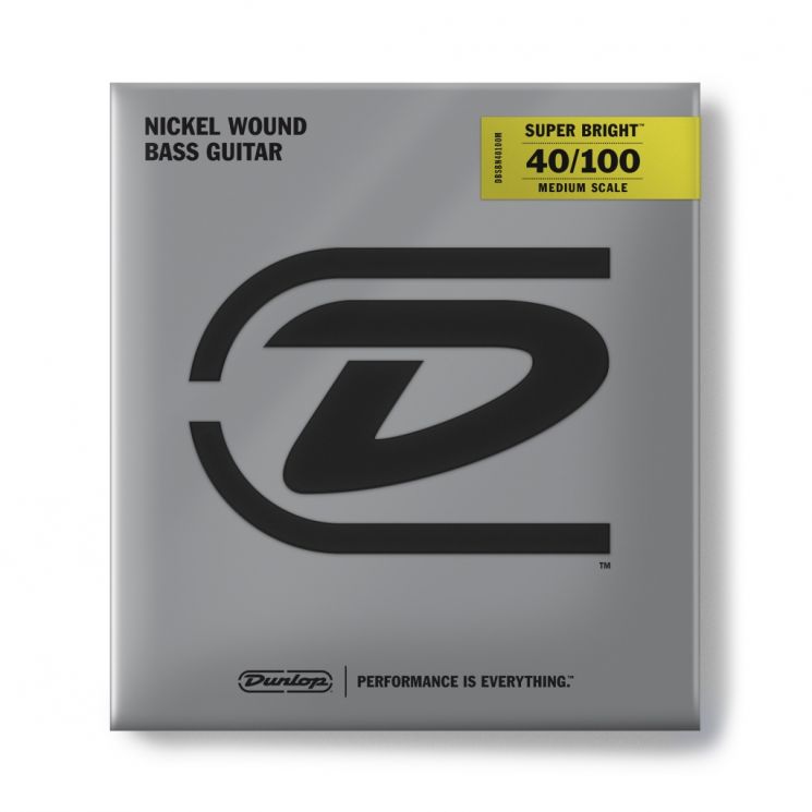 DBSBN40100M Super Bright  40-100, Medium Scale, Dunlop