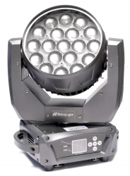 AstraLight WM1537Z  вращающаяся голова ZOOM 37x15W линзированные LED RGBW