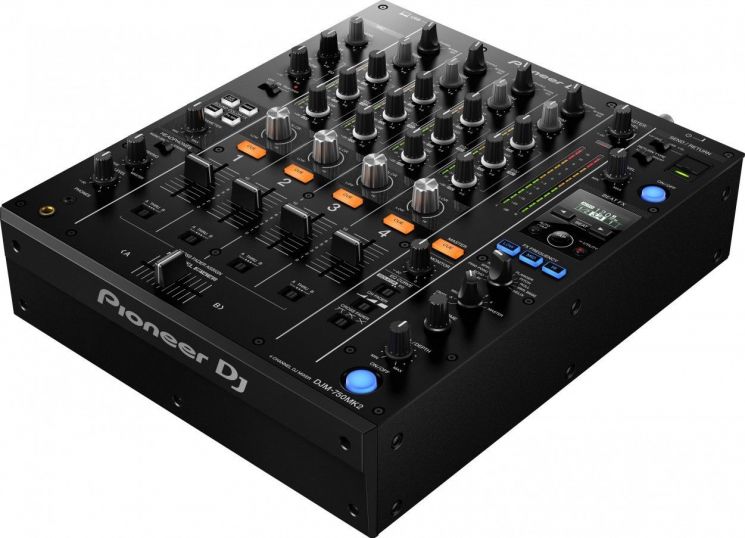 Pioneer DJM-750MK2 - DJ Микшер, цвет черный