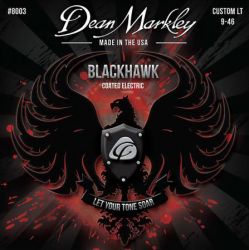 DM8003 Blackhawk Комплект струн для электрогитары, с покрытием, 9-46, Dean Markley