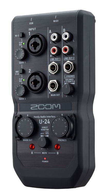 Внешняя звуковая карта Zoom U-24