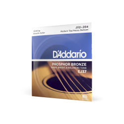 Струны для 12-ти струнной акустической гитары D'ADDARIO EJ37