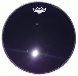 Remo BE-0010-ES  10" Ebony Emperor пластик для барабана чёрный, двойной