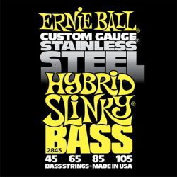 P02843 Stainless Steel Hybrid Slinky  45-105, Ernie Ball