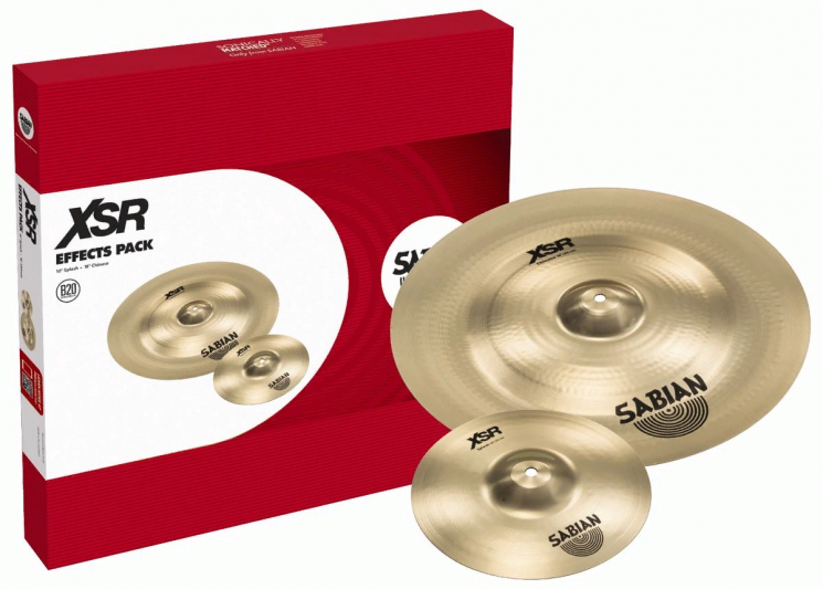 Sabian XSR Effects Pack  набор тарелок (10" Splash, 18" Chinese)