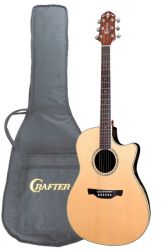 Гитара электроакустическая шестиструнная CRAFTER WB-700CE NT  Чехол
