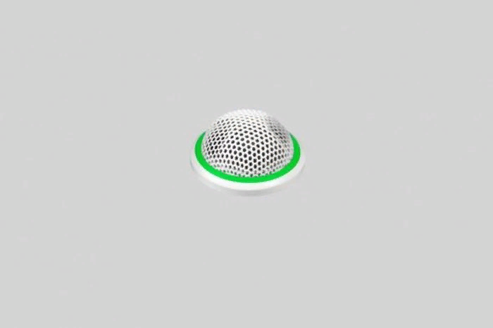SHURE MX395W/C-LED Маленький микрофон граничного слоя конденсаторный кардиоидный, 50-17000 Гц, Max.SPL 121 дБ, LED-кольцо, разъем XLR 5 pin. Белый