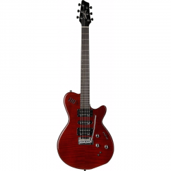 Godin XTSA Dark Trans Red Flame  MIDI-гитара, цвет - красный, прозрачный