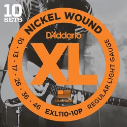 EXL110-10P Nickel Wound  D'Addario