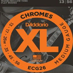 D`Addario ECG26  струны для электрогитары 13-56
