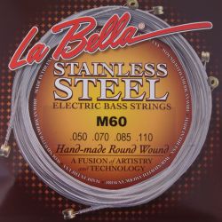 M60M Комплект струн для бас-гитары, Medium, 44-110, La Bella