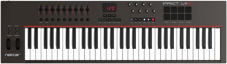 MIDI-клавиатура NEKTAR Impact LX 61+