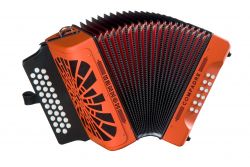 Аккордеон диатонический HOHNER Compadre FBbEb orange