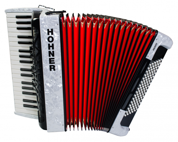 Аккордеон 7/8 HOHNER Bravo III 96 white