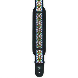 PLANET WAVES 50MM Strap-Stained Glass w/ Pad