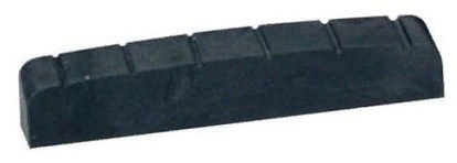 Hosco H-NTC-4  Верхний порожек с прорезями для гитары, карбон 44x8x6мм