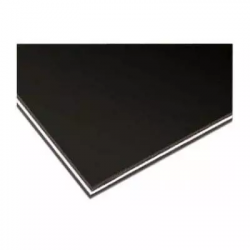 Hosco H-PG-B3  пластик чёрный, 3-слойный (лист 39x23.4mm)