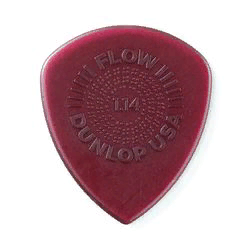 Dunlop 549P114 Flow Standard Grip 6Pack  медиаторы, толщина 1.14 мм, 6 шт.