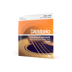 Струны для 12-ти струнной акустической гитары D'ADDARIO EJ41