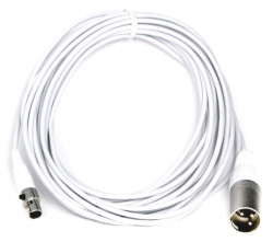 Audix CBLM25W  Микрофонный кабель 7,6м, d3,3 мм, Mini-XLRf - XLRm, для сери Micros и MicroBoom, белый