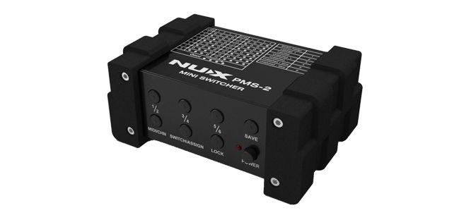 PMS-2 MIDI Switcher Коммутатор MIDI сигнала, Nux Cherub
