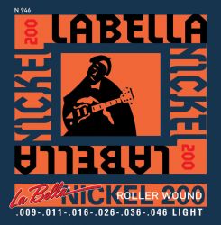 N946 Nickel 200 Roller Wound 009-046 La Bella