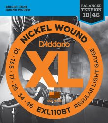EXL110BT Nickel Wound , Regular Light, 10-46, D'Addario
