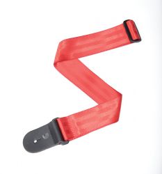 50SB01 Seat Belt Ремень для гитары, красный, Planet Waves