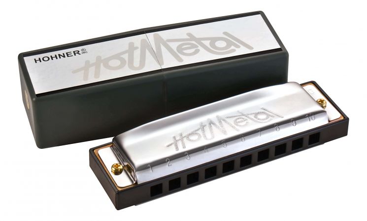 Губная гармоника диатоническая HOHNER Hot Metal G