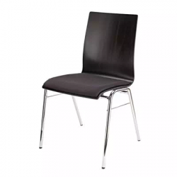 K&M 13415-000-02  стул оркестровый с мягким сидением, бук, цвет черный