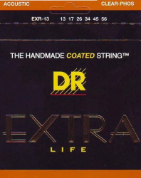 EXR-13 Extra Life Комплект струн для акустической гитары, DR