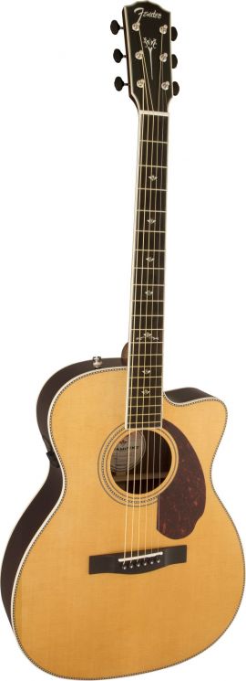 Гитара электроакустическая FENDER PM-3 Deluxe Triple-0 Natural