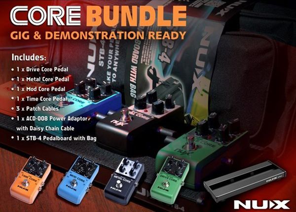 Core-Bundle Комплект педалей эффектов, Nux Cherub